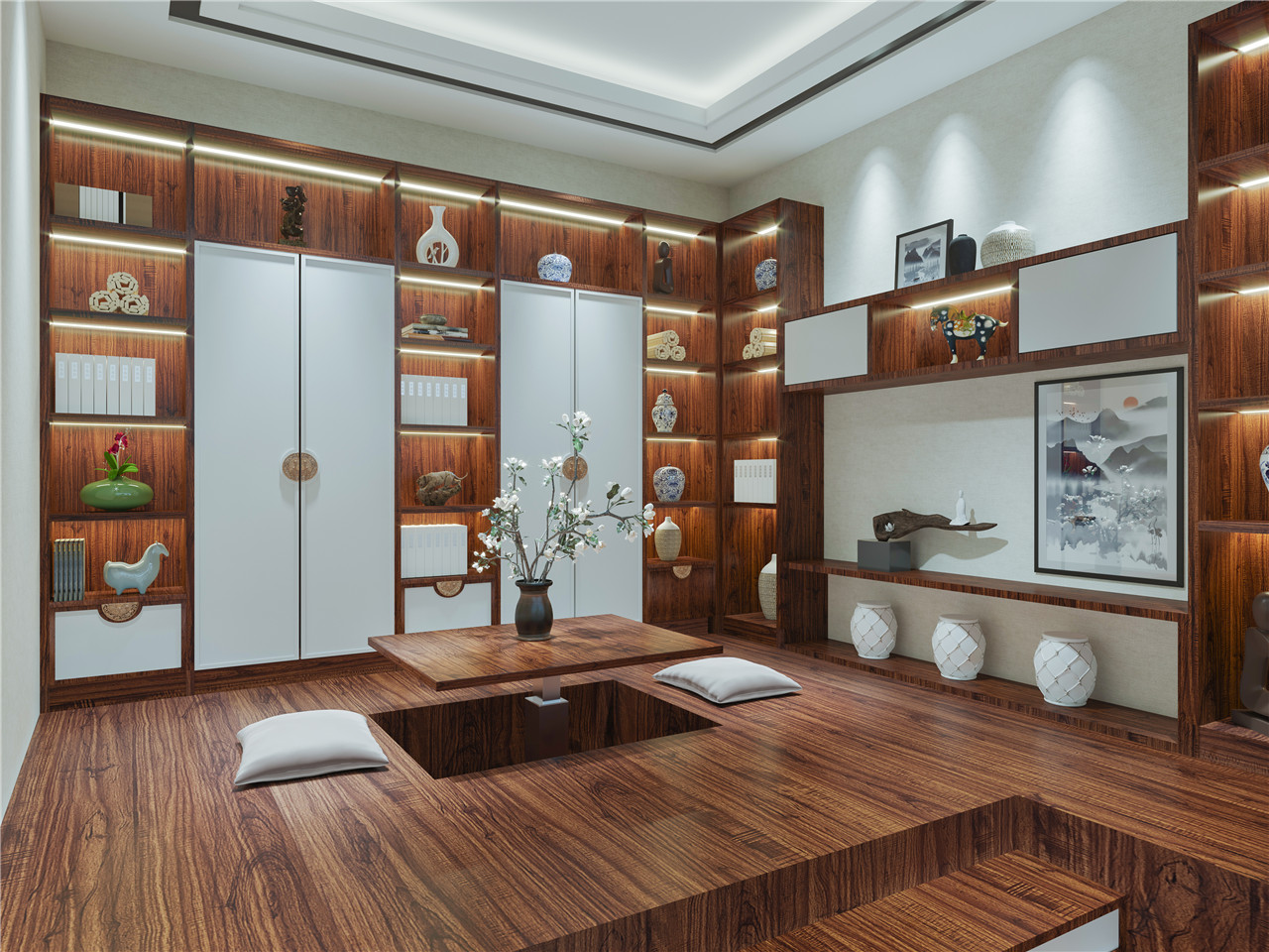 中式风格榻榻米